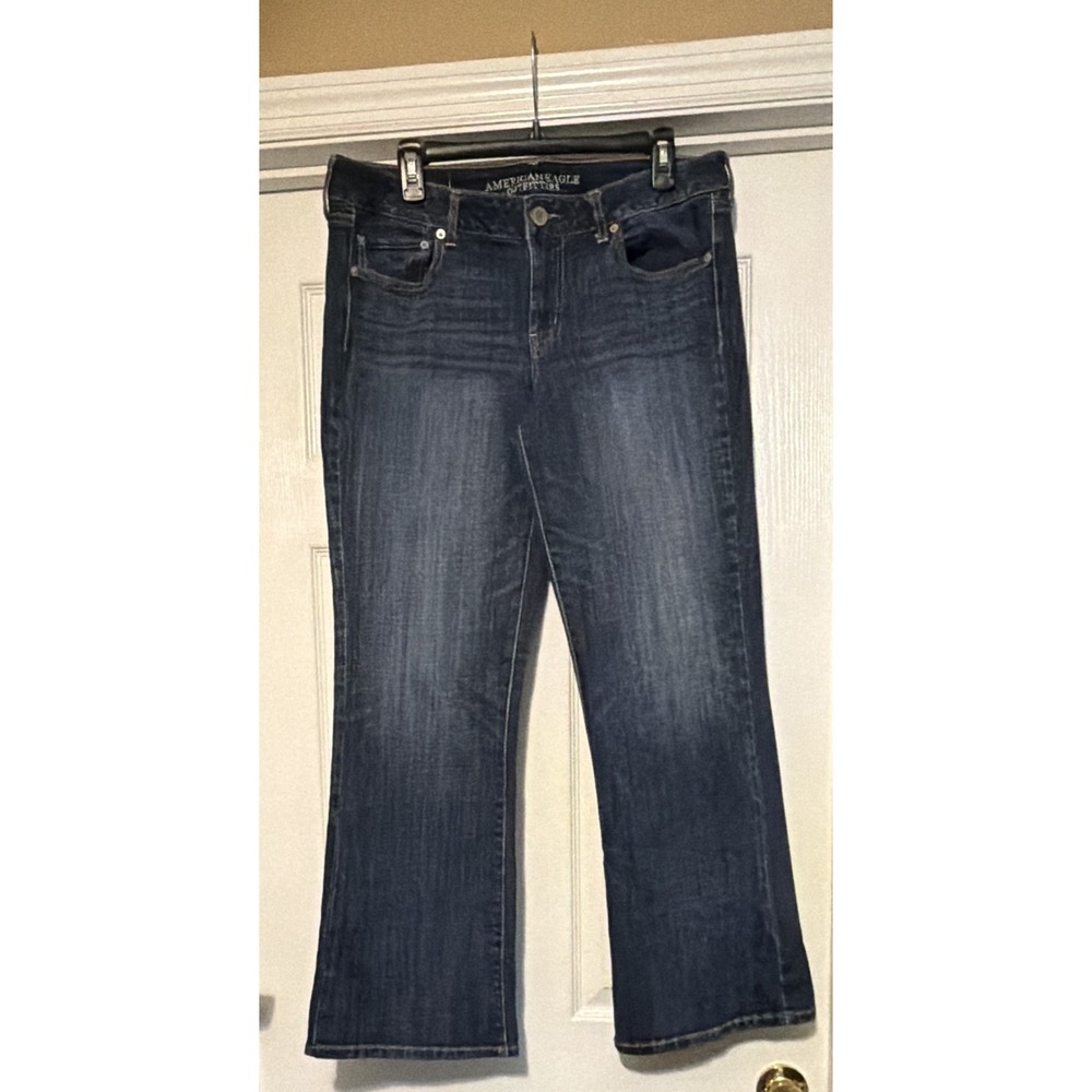 American Eagle Outfitters Women's Boyfriend Blue Jeans Size 14 Women's Jeans